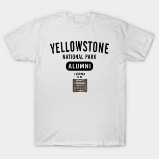 Grant Village Yellowstone Alumni T-Shirt